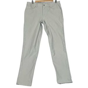 Lululemon ABC Classic Fit 5 Pocket Pant Utilitech Mens 34x30 Tofino Sand Beige